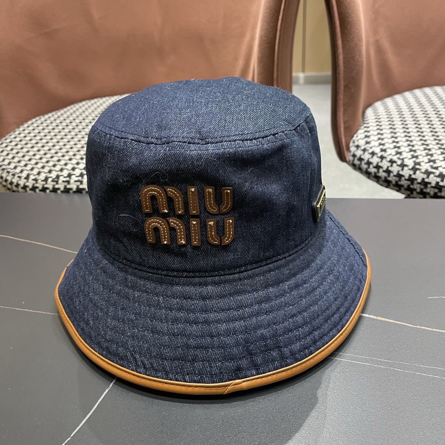 谬谬Miu Miu 新款渔夫帽女春夏秋韩版日系网红盆帽遮脸显脸小