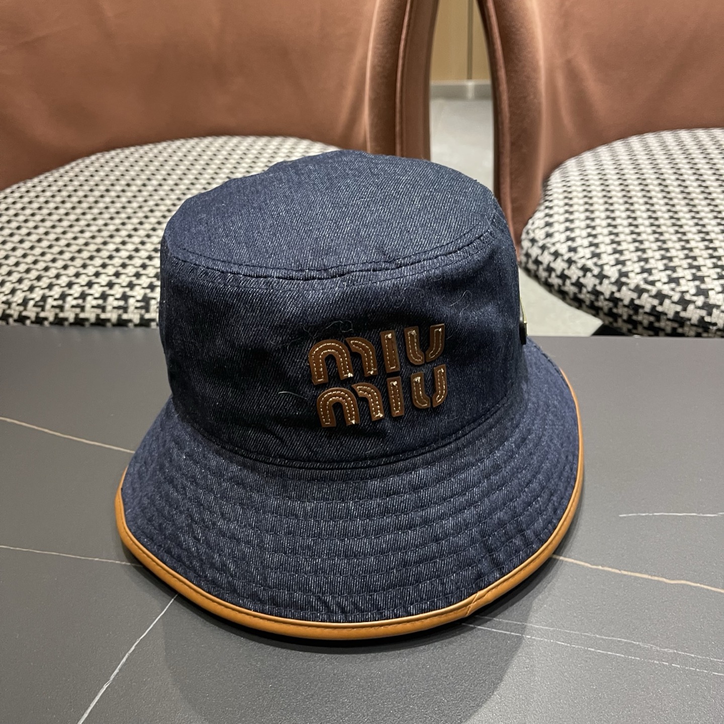 谬谬Miu Miu 新款渔夫帽女春夏秋韩版日系网红盆帽遮脸显脸小