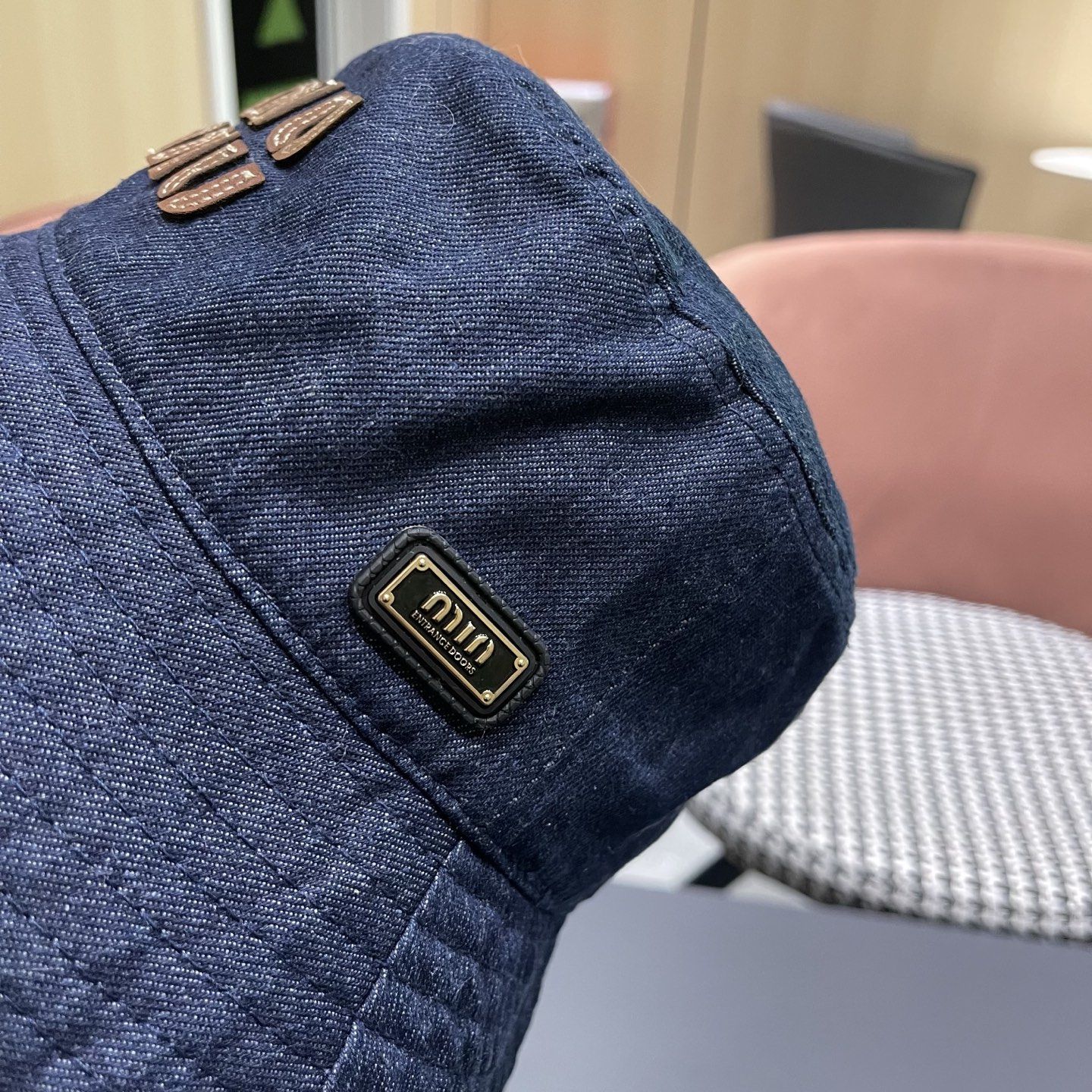 谬谬Miu Miu 新款渔夫帽女春夏秋韩版日系网红盆帽遮脸显脸小