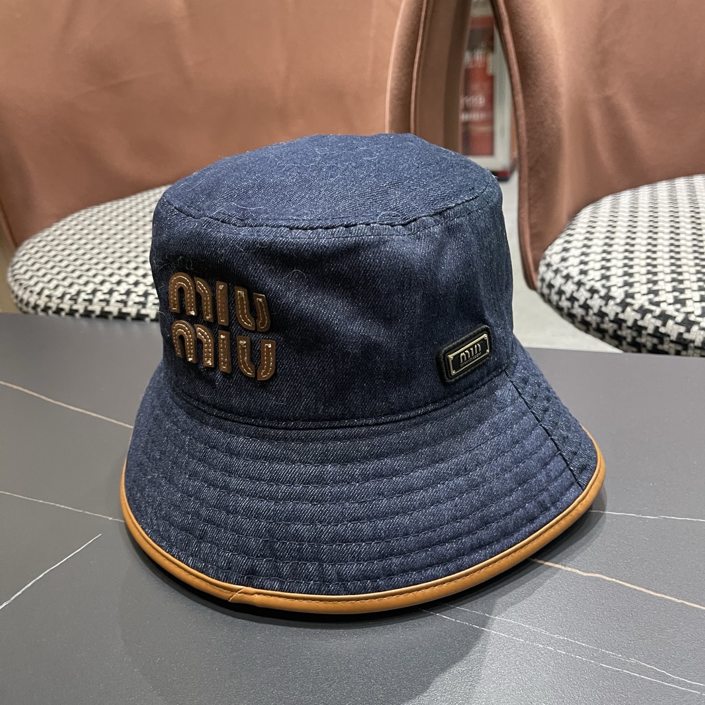 谬谬Miu Miu 新款渔夫帽女春夏秋韩版日系网红盆帽遮脸显脸小