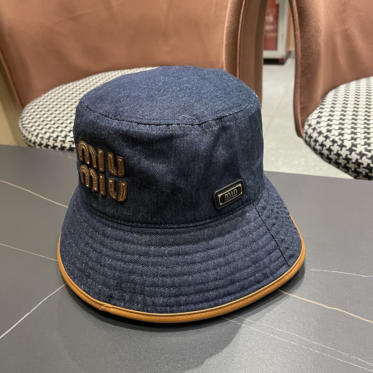 谬谬Miu Miu 新款渔夫帽女春夏秋韩版日系网红盆帽遮脸显脸小