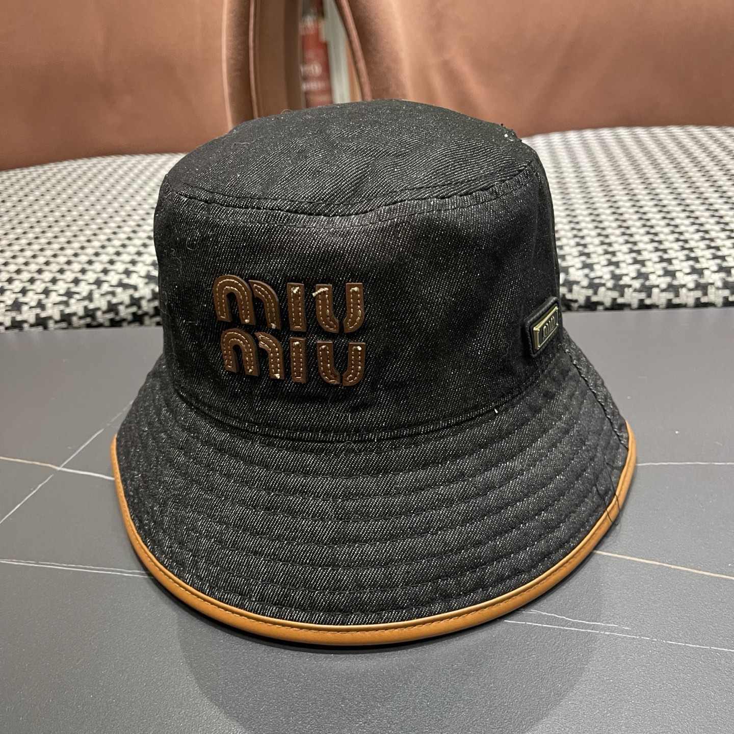 谬谬Miu Miu 新款渔夫帽女春夏秋韩版日系网红盆帽遮脸显脸小