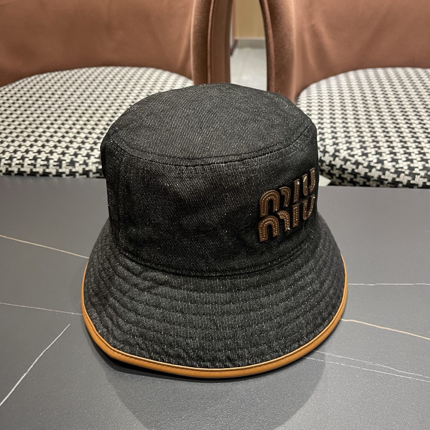 谬谬Miu Miu 新款渔夫帽女春夏秋韩版日系网红盆帽遮脸显脸小