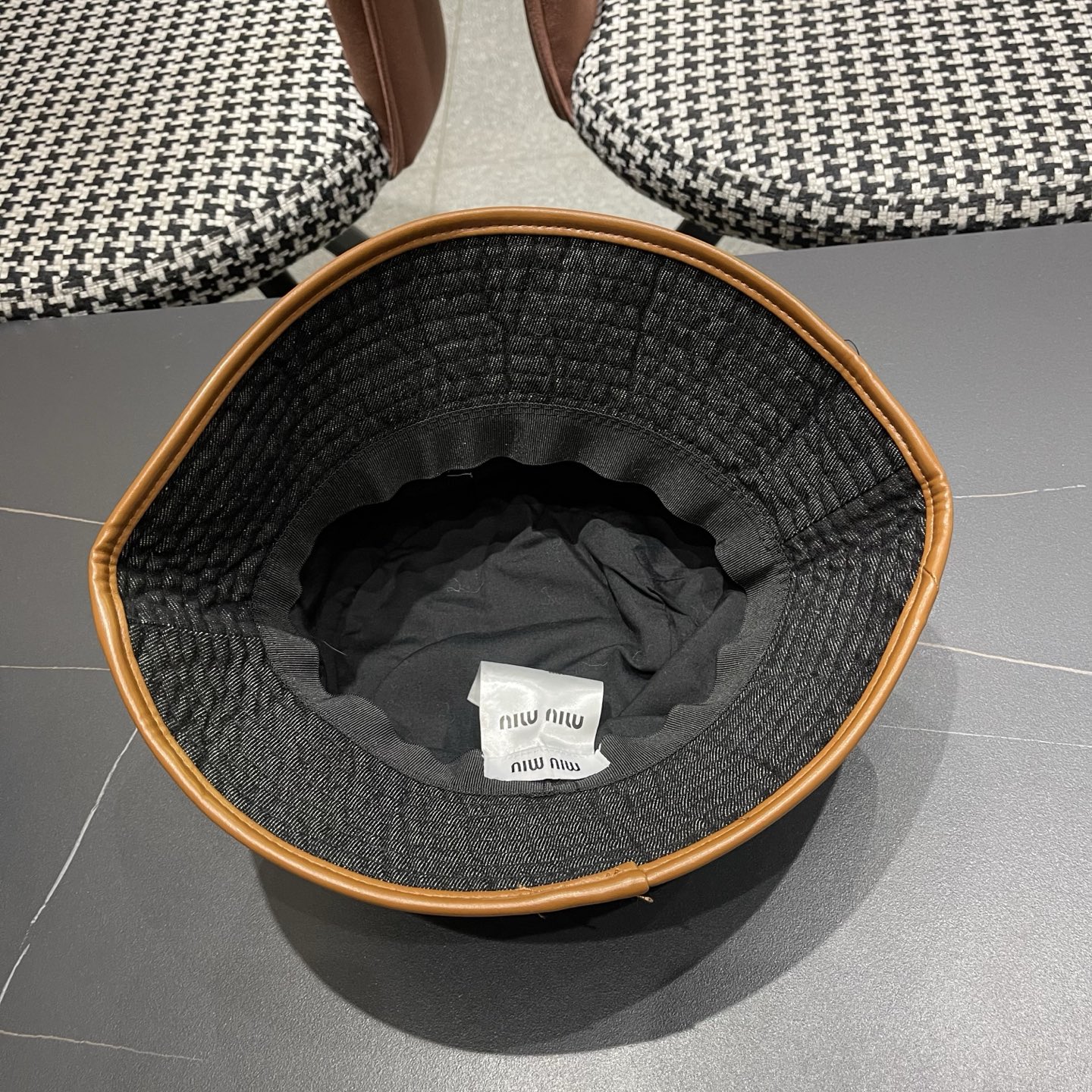 谬谬Miu Miu 新款渔夫帽女春夏秋韩版日系网红盆帽遮脸显脸小