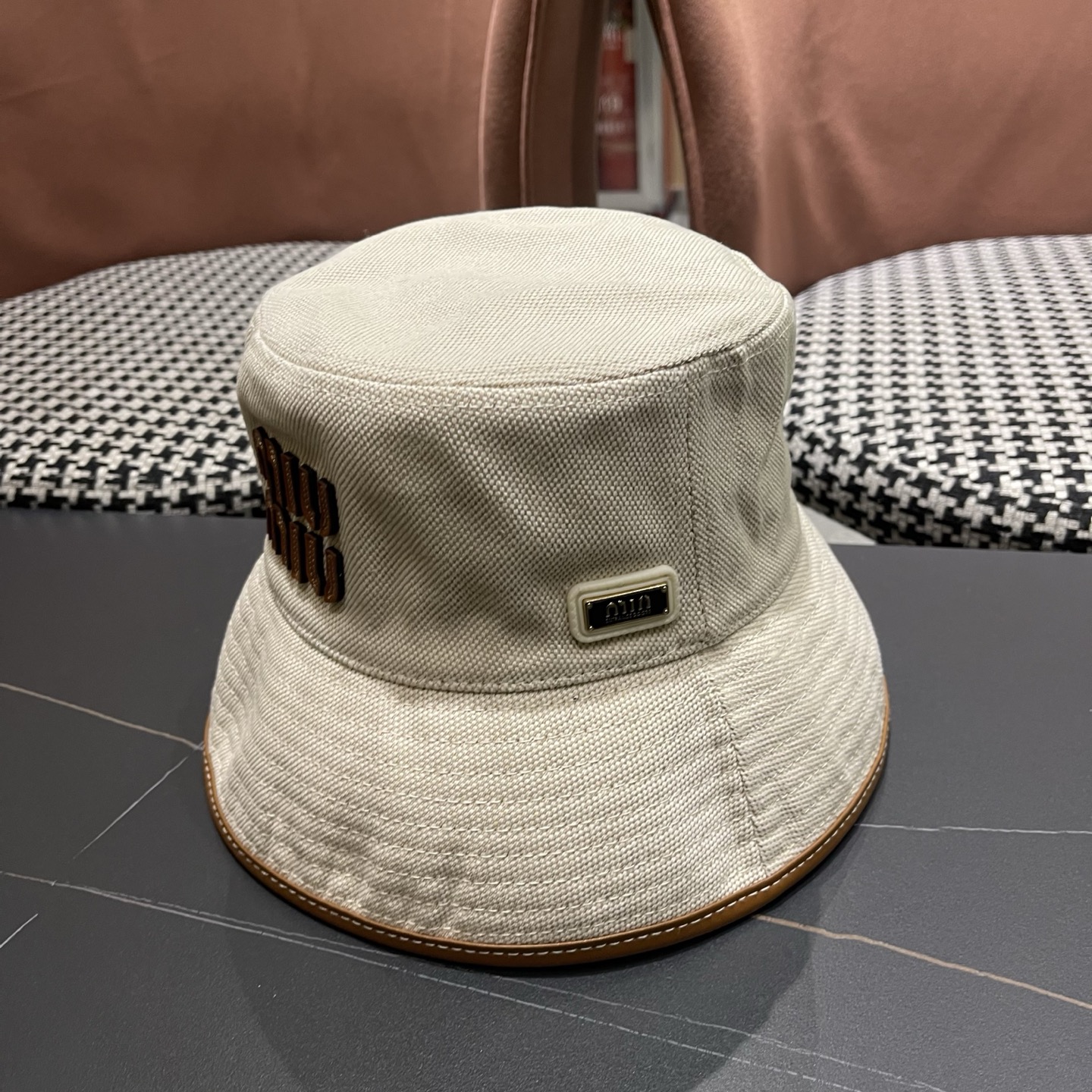 谬谬Miu Miu 新款渔夫帽女春夏秋韩版日系网红盆帽遮脸显脸小