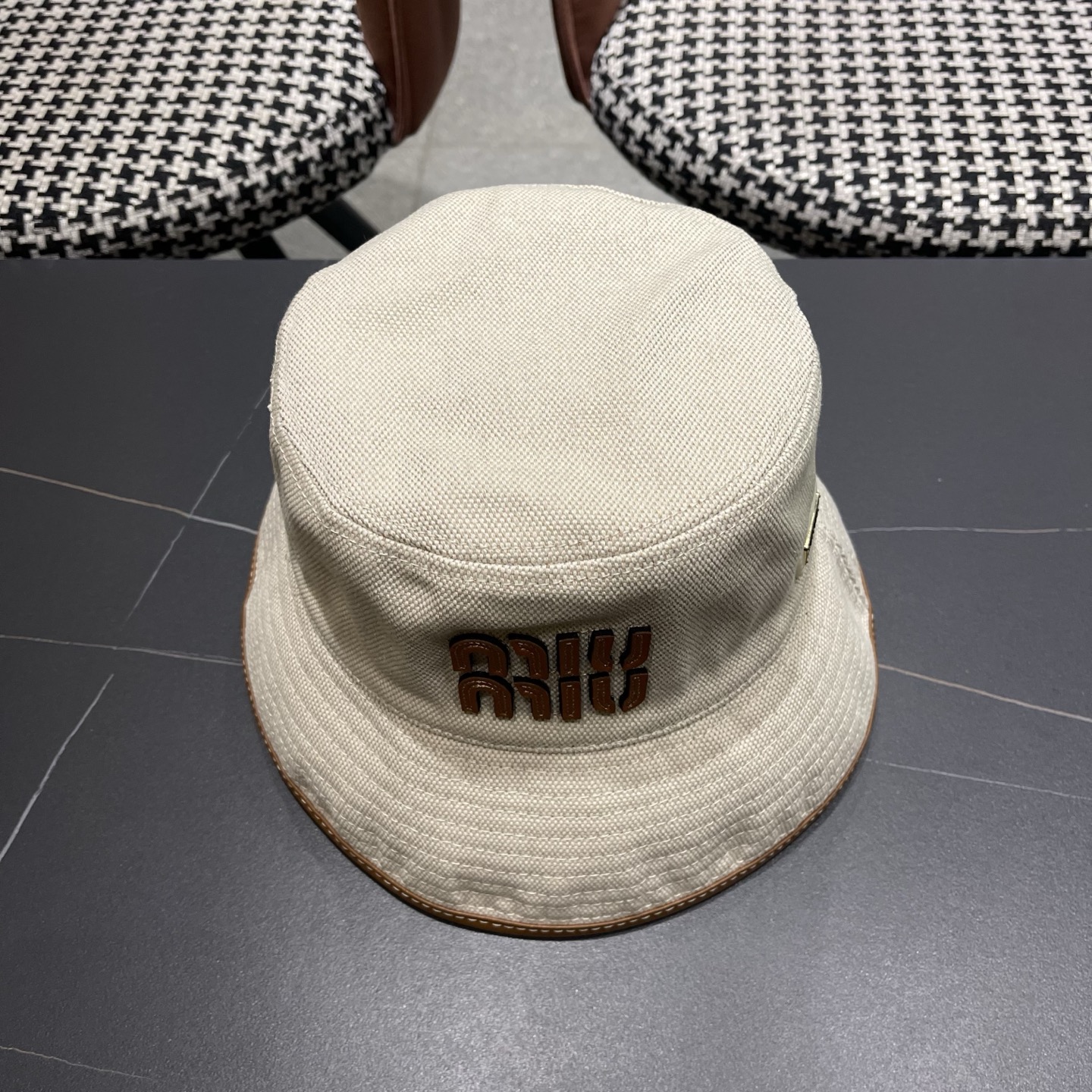 谬谬Miu Miu 新款渔夫帽女春夏秋韩版日系网红盆帽遮脸显脸小