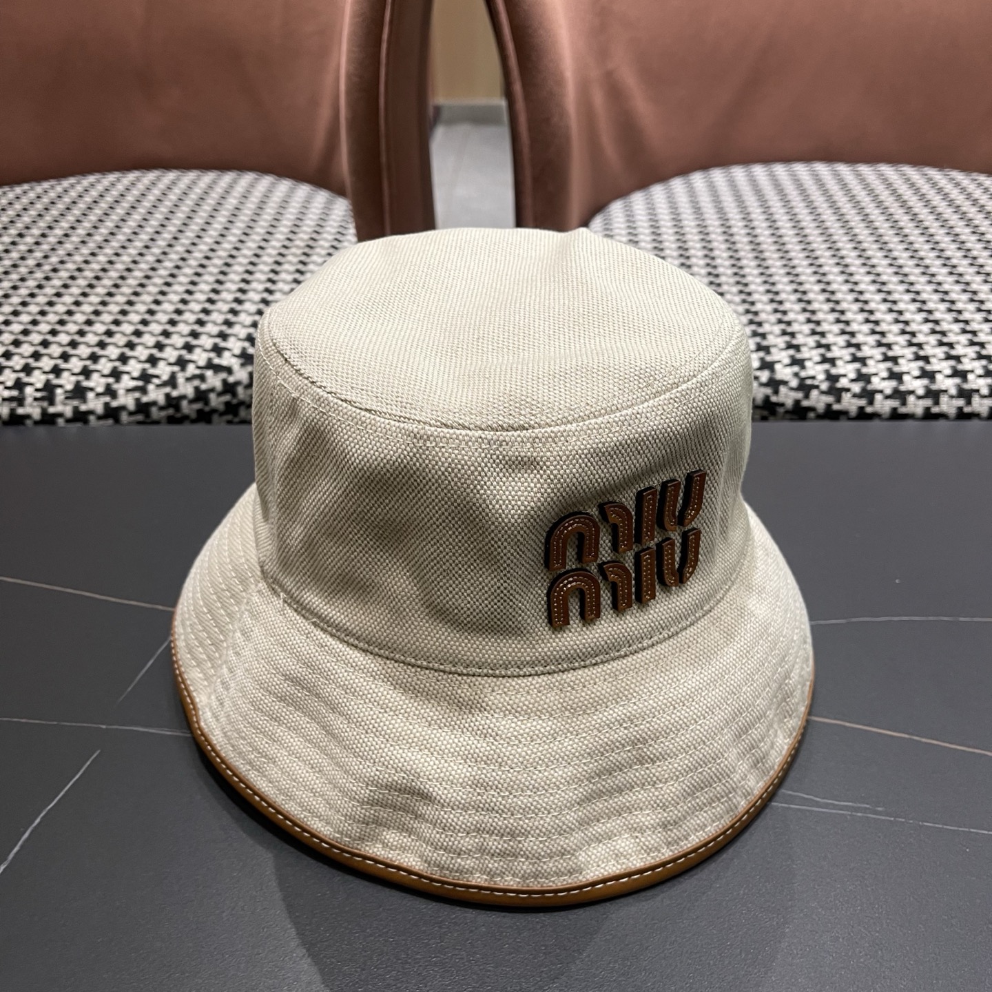 谬谬Miu Miu 新款渔夫帽女春夏秋韩版日系网红盆帽遮脸显脸小