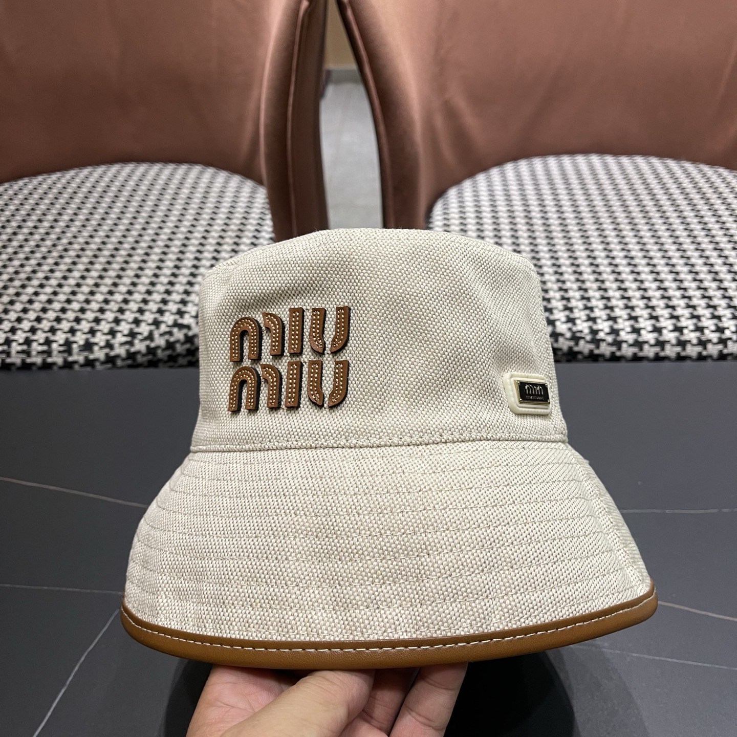 谬谬Miu Miu 新款渔夫帽女春夏秋韩版日系网红盆帽遮脸显脸小