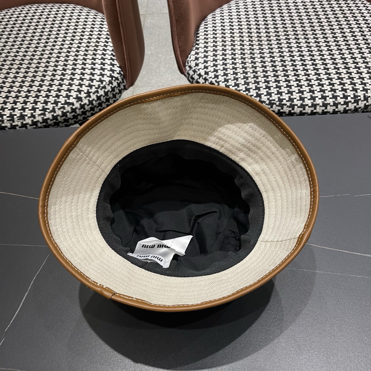 谬谬Miu Miu 新款渔夫帽女春夏秋韩版日系网红盆帽遮脸显脸小