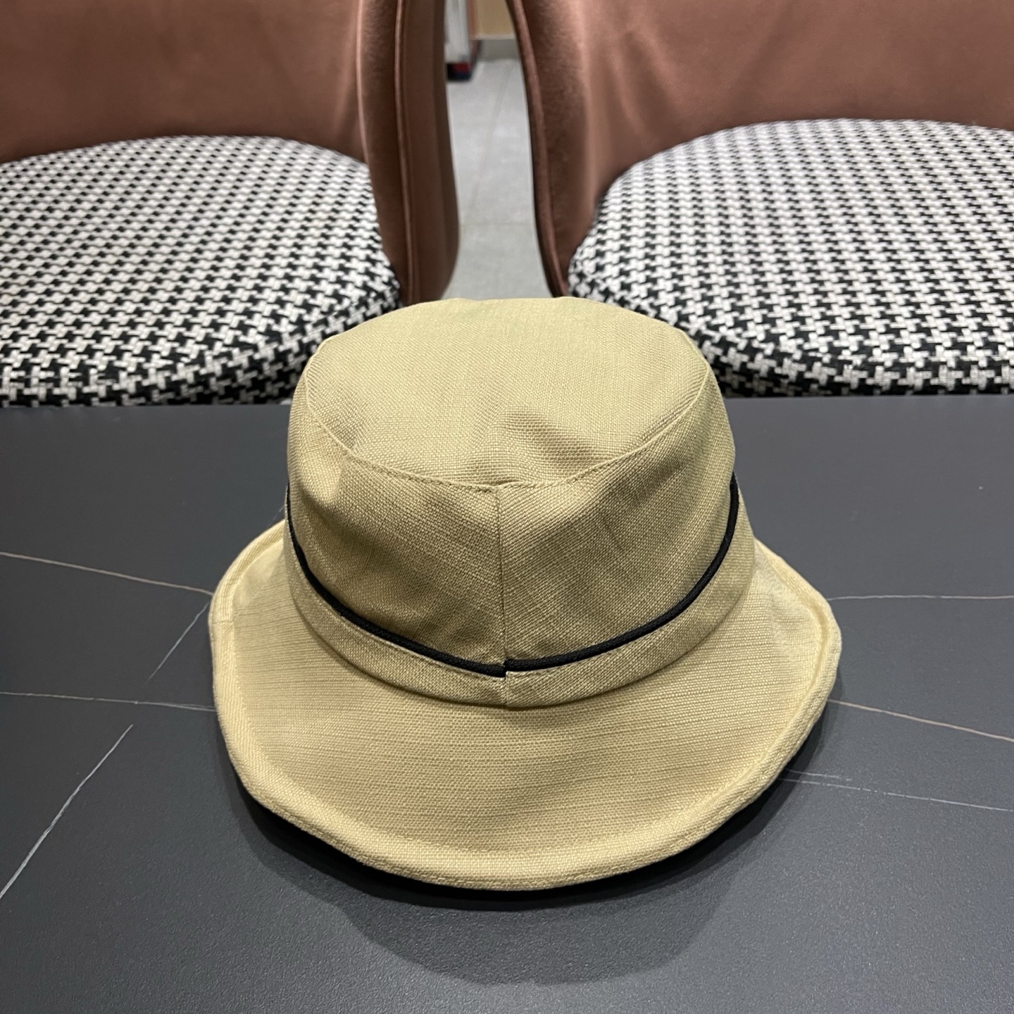 迪奥Dior 新韩版时尚渔夫帽潮女士简约百搭防晒日系盆帽子