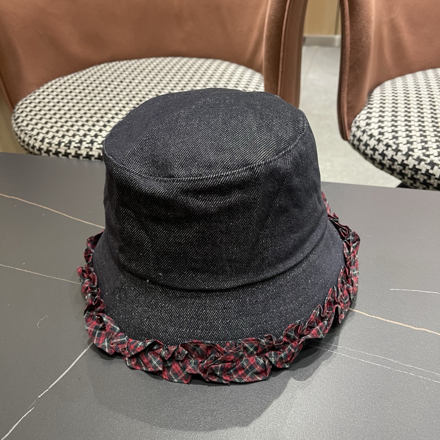 Lv路易威登 韩国夏季户外遮阳盆帽新中式贵气高级感百搭渔夫帽薄款太阳帽