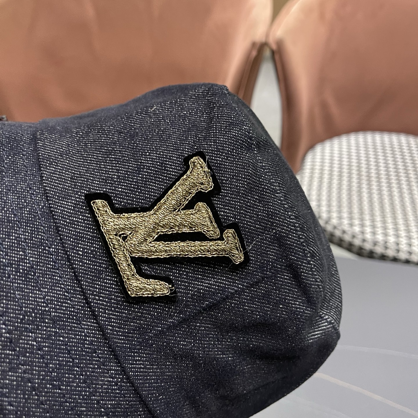 Lv路易威登 韩国夏季户外遮阳盆帽新中式贵气高级感百搭渔夫帽薄款太阳帽