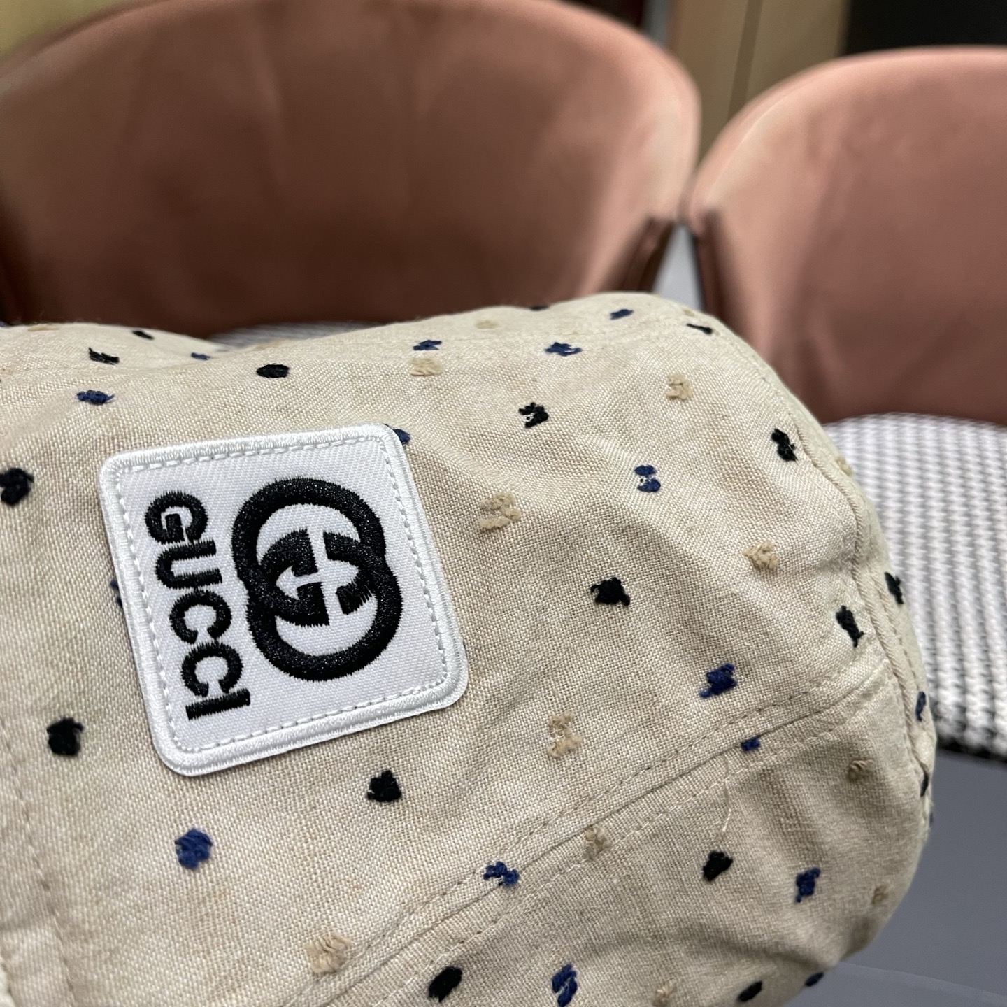 香奈儿Chanel夏季透气防晒渔夫帽子小碎花脸小休闲百搭出游遮阳盆帽