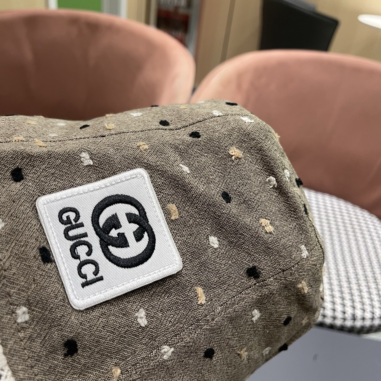 香奈儿Chanel夏季透气防晒渔夫帽子小碎花脸小休闲百搭出游遮阳盆帽