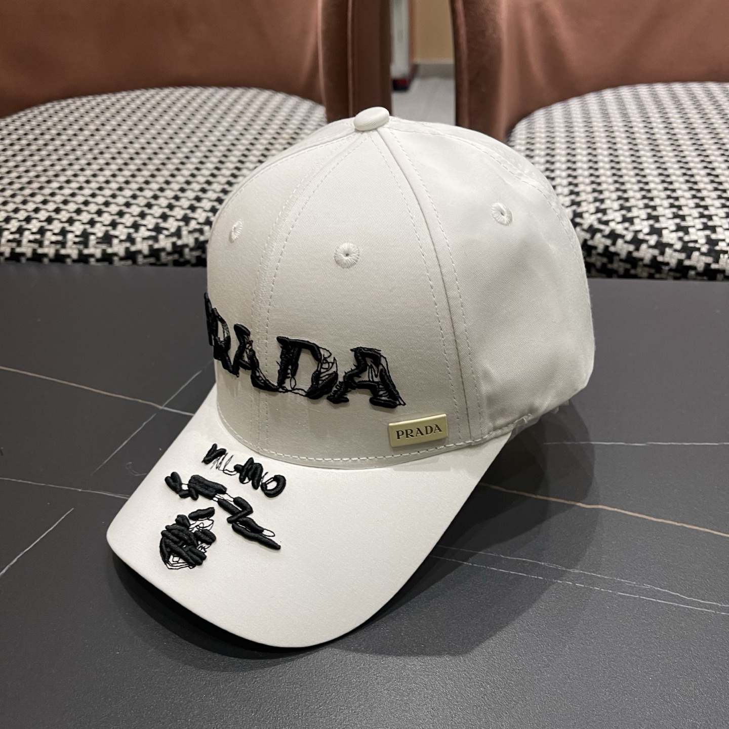 普拉达 Prada🆕新款个性棒球帽，高品质透气性巨佳，四季佩戴款高颜值时尚单品！男女同款