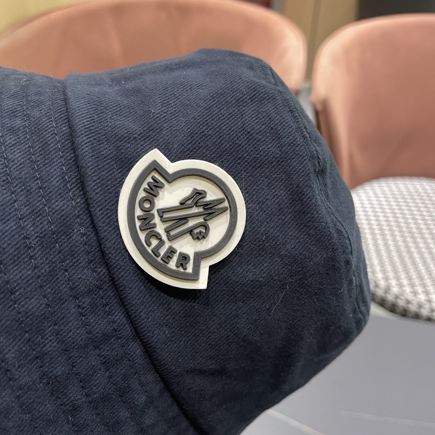 Moncler蒙口做旧复古洗水新款秋款渔夫帽，经典流行款，质量超赞，