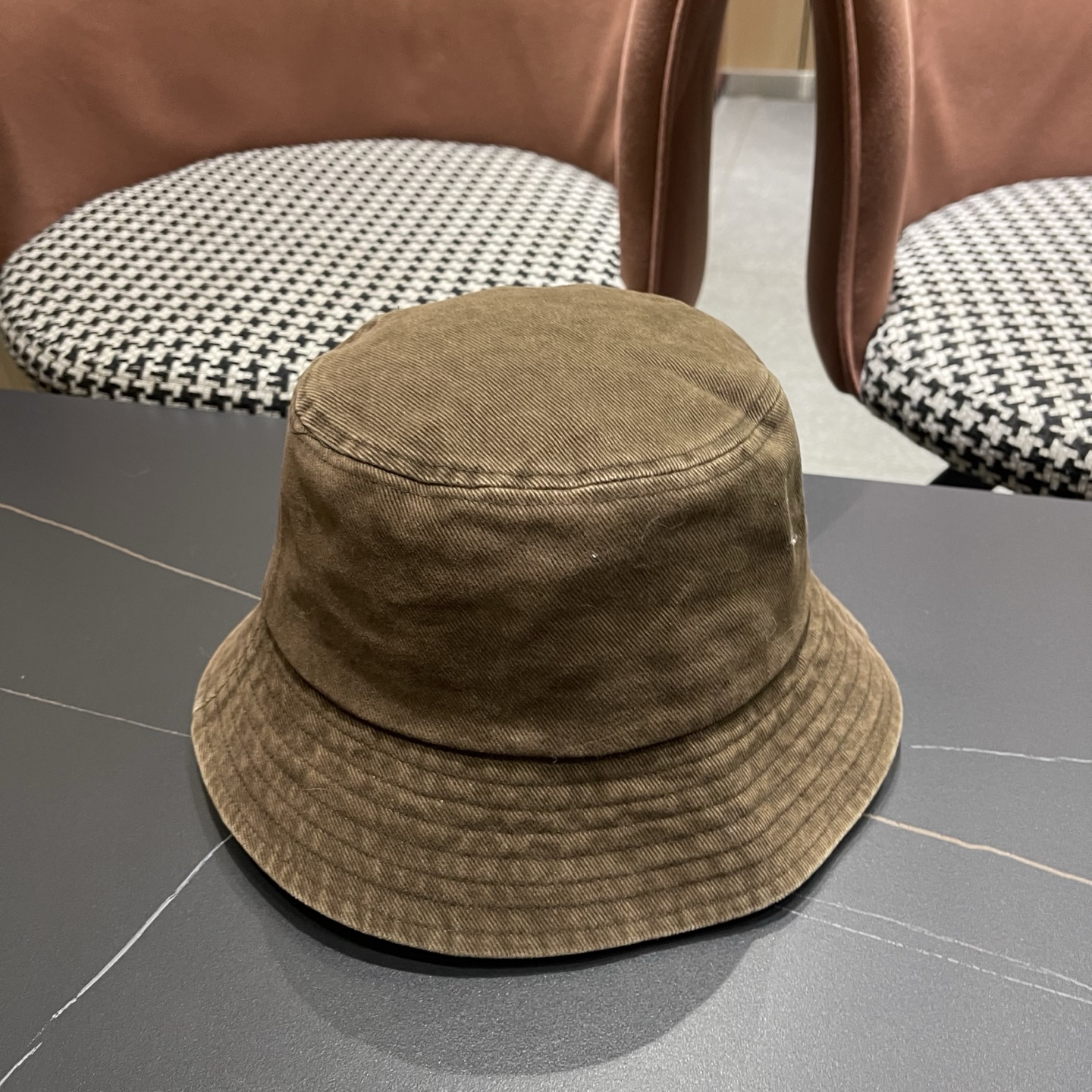 Moncler蒙口做旧复古洗水新款秋款渔夫帽，经典流行款，质量超赞，