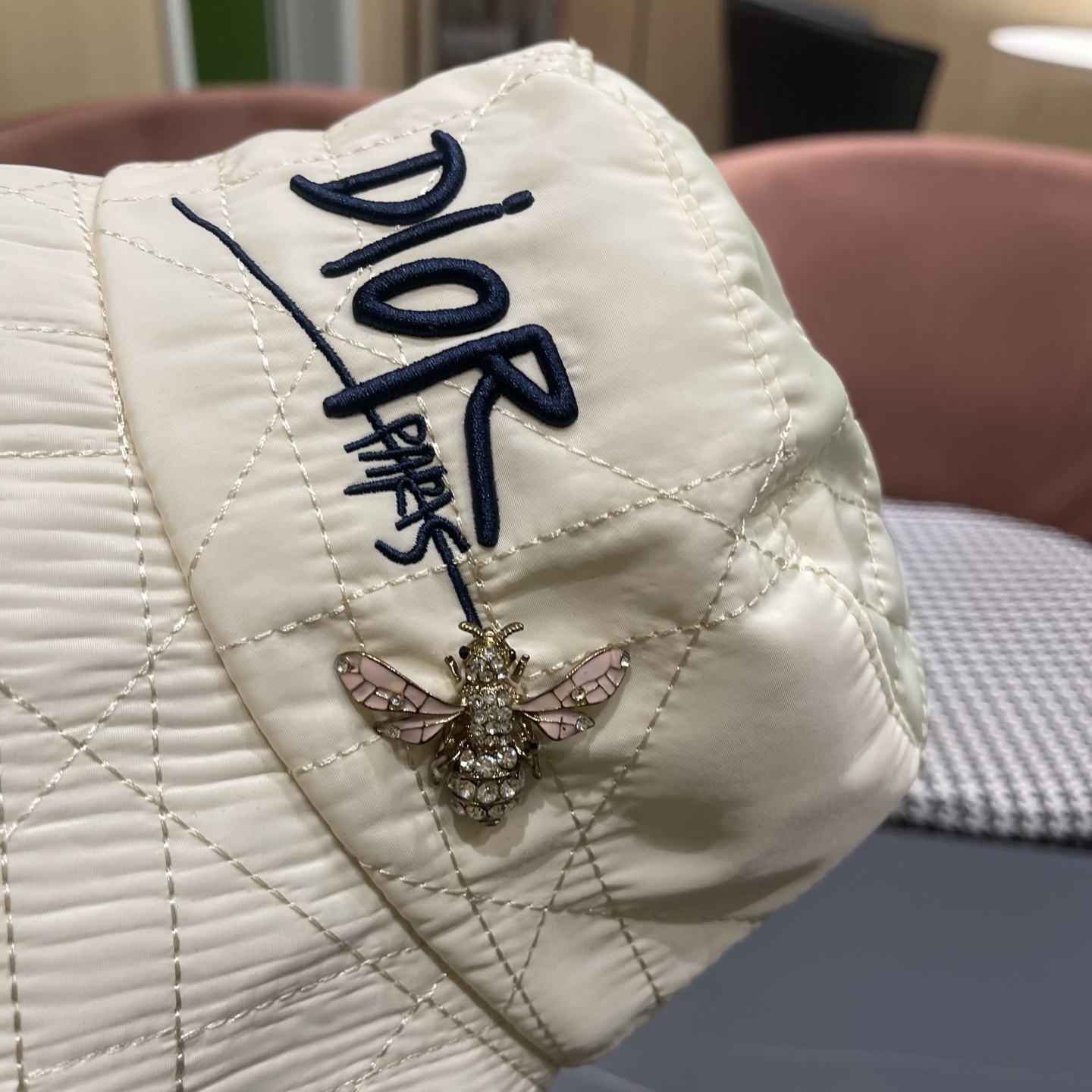 原单品质【迪奥DIOR】官网同步上线 韩版新款英式运动款重工定制款1:1原单品质 男女通用渔夫原版质量专