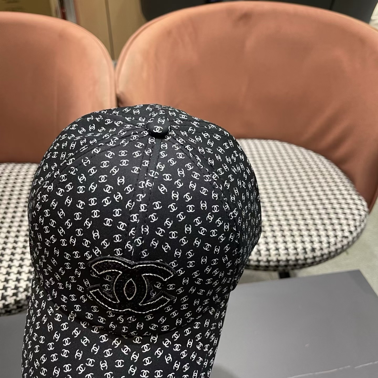 香奈儿 网红帽子高品质新款帽子女士休闲百搭棒球帽软顶显脸小遮阳鸭舌帽