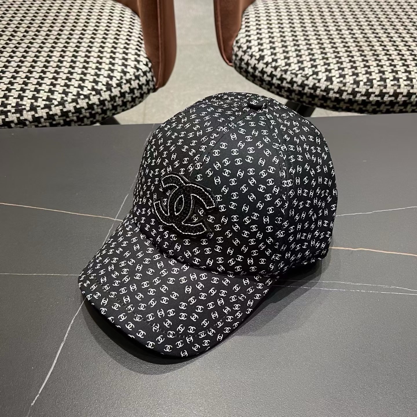 香奈儿 网红帽子高品质新款帽子女士休闲百搭棒球帽软顶显脸小遮阳鸭舌帽