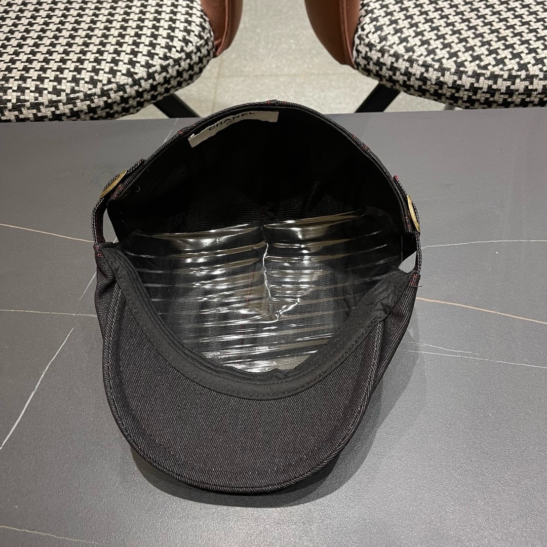 香奈儿2025新款日系文艺复古前进帽情侣休闲百搭英伦贝雷帽男女反戴潮搭鸭舌帽韩