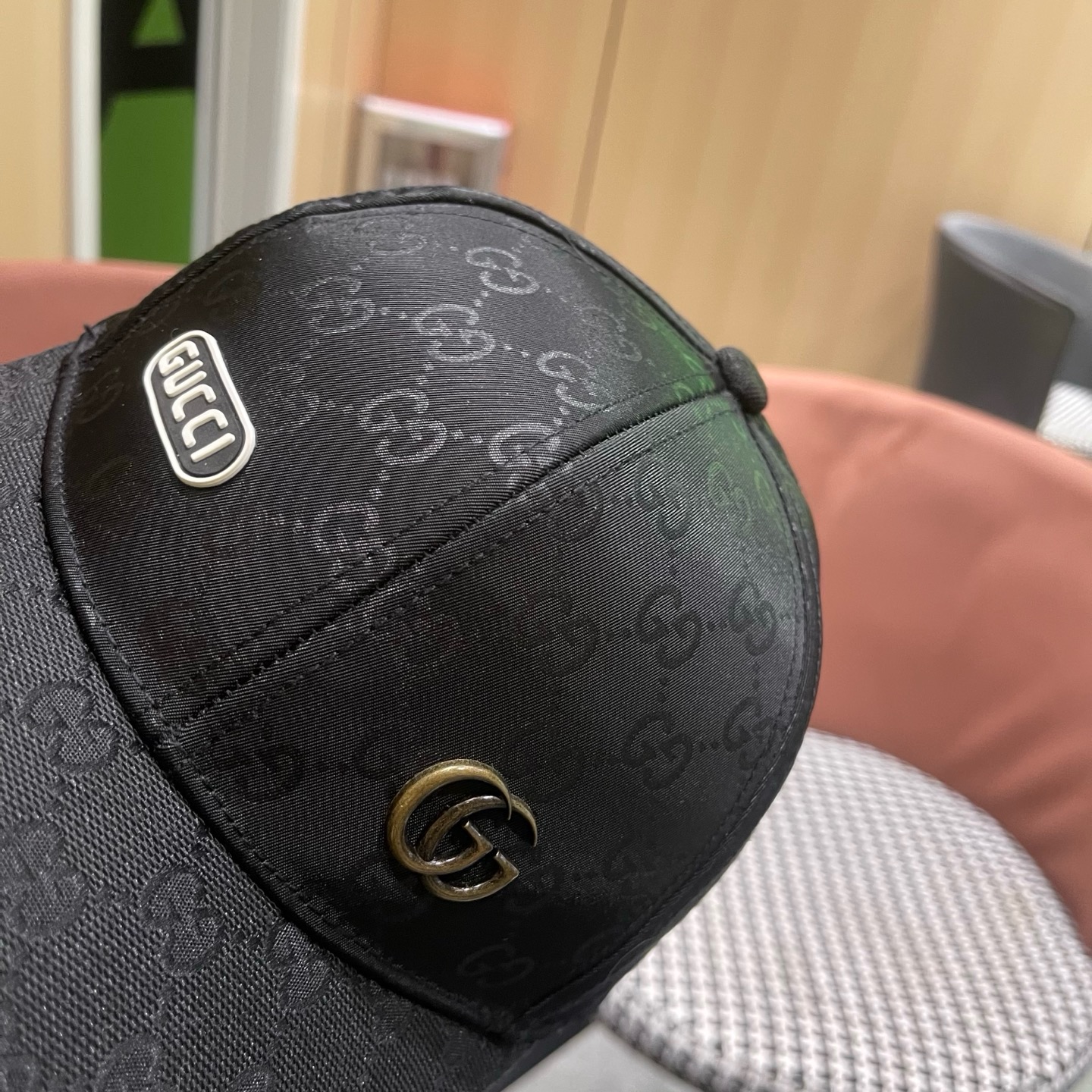 Gucci(古奇)经典原单棒球帽😍专柜1:1开模订制，最高版本，实物拍摄，四季百搭男女适用，基础头围56，贴片可调节。