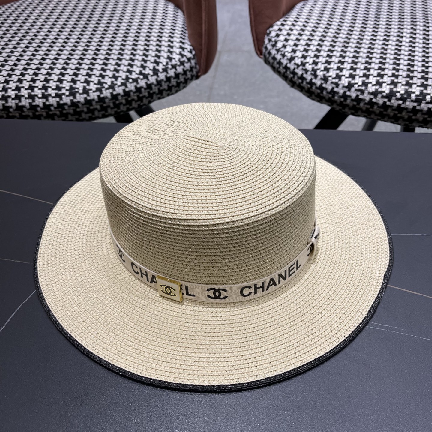 香奈儿CHANEL新款草帽，高级定制，名媛风，细节待上，夏季防晒防紫外线百搭好看