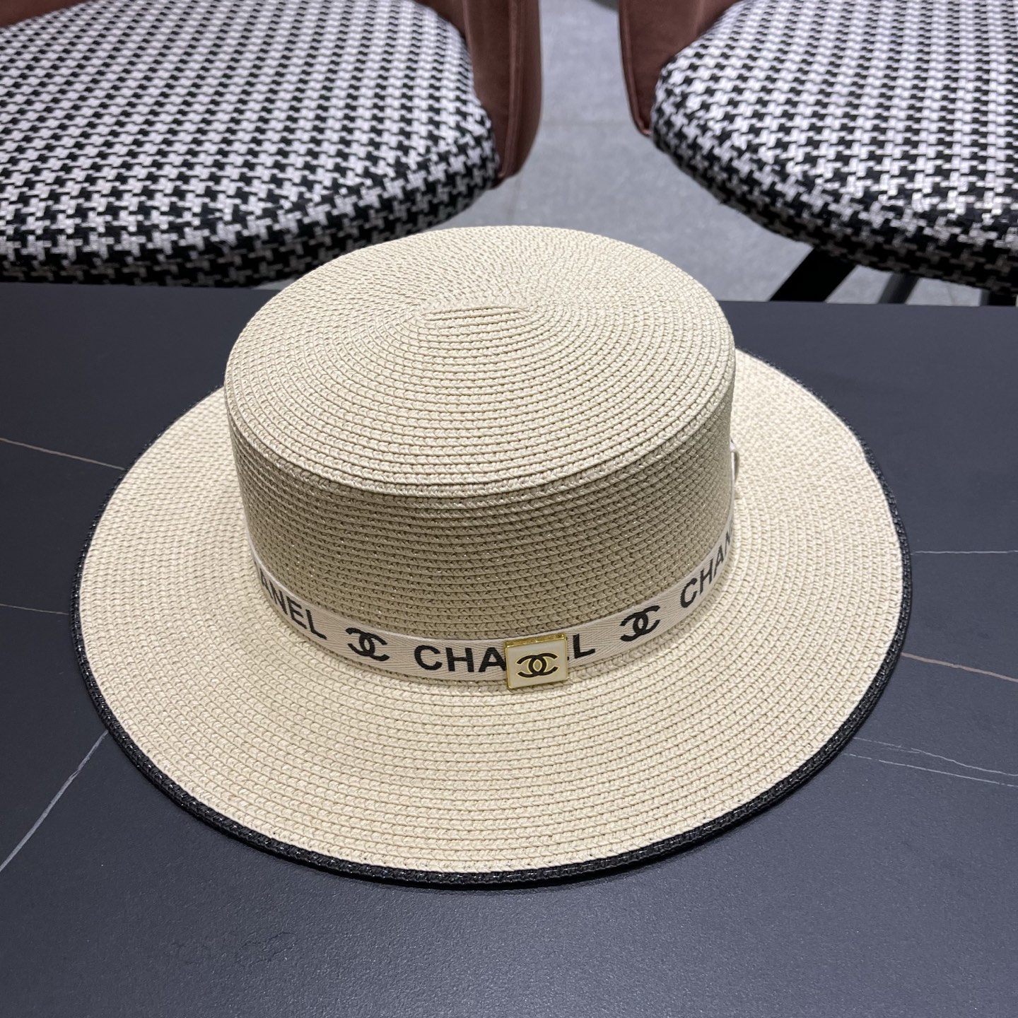 香奈儿CHANEL新款草帽，高级定制，名媛风，细节待上，夏季防晒防紫外线百搭好看