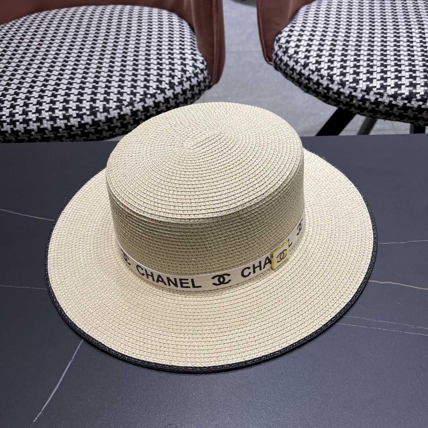 香奈儿CHANEL新款草帽，高级定制，名媛风，细节待上，夏季防晒防紫外线百搭好看