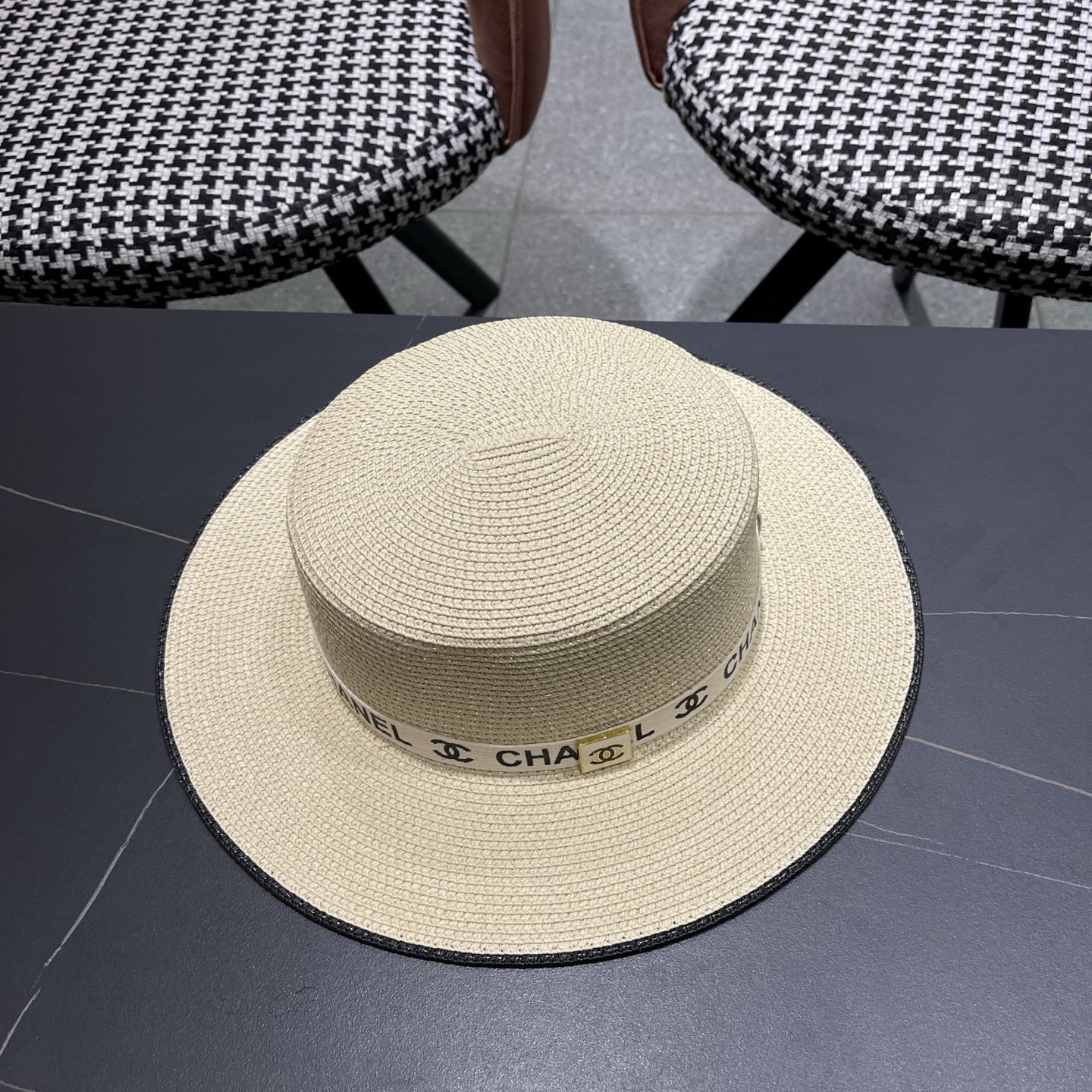 香奈儿CHANEL新款草帽，高级定制，名媛风，细节待上，夏季防晒防紫外线百搭好看