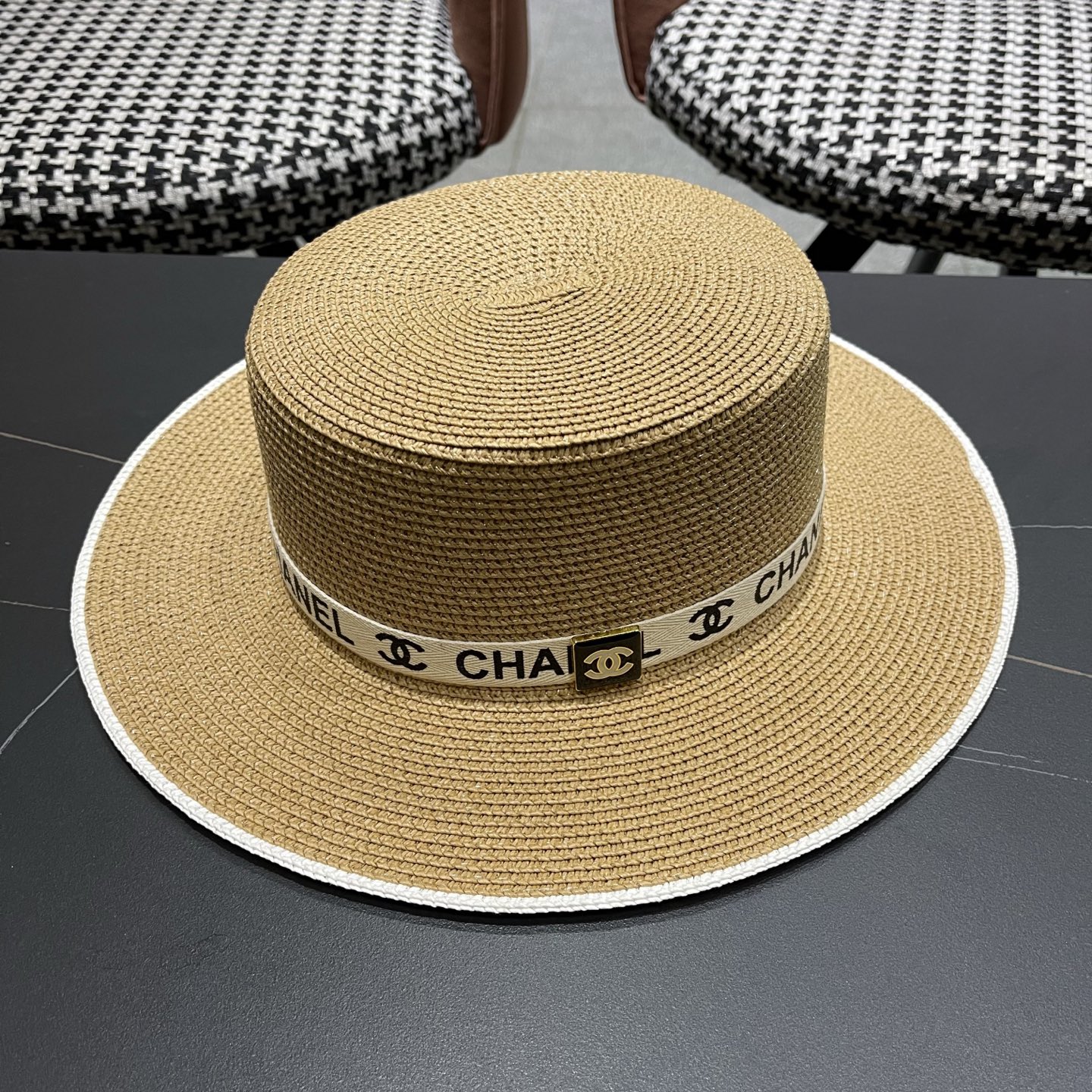 香奈儿CHANEL新款草帽，高级定制，名媛风，细节待上，夏季防晒防紫外线百搭好看
