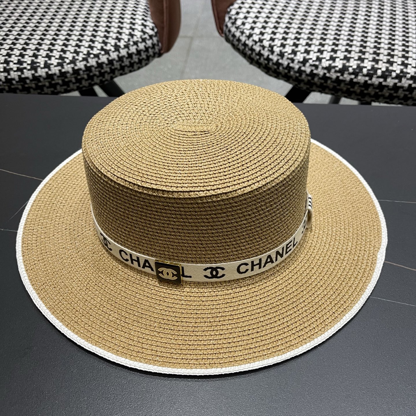 香奈儿CHANEL新款草帽，高级定制，名媛风，细节待上，夏季防晒防紫外线百搭好看