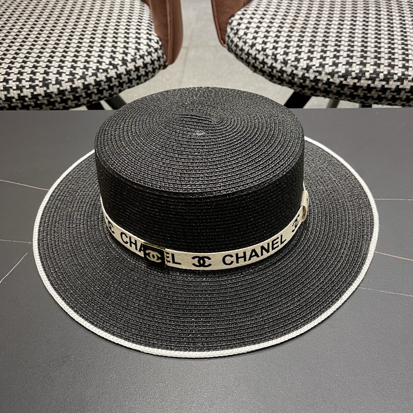 香奈儿CHANEL新款草帽，高级定制，名媛风，细节待上，夏季防晒防紫外线百搭好看