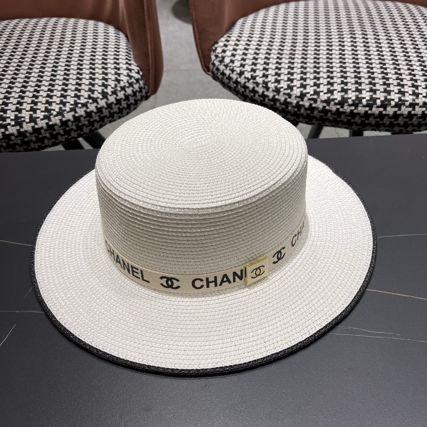 香奈儿CHANEL新款草帽，高级定制，名媛风，细节待上，夏季防晒防紫外线百搭好看