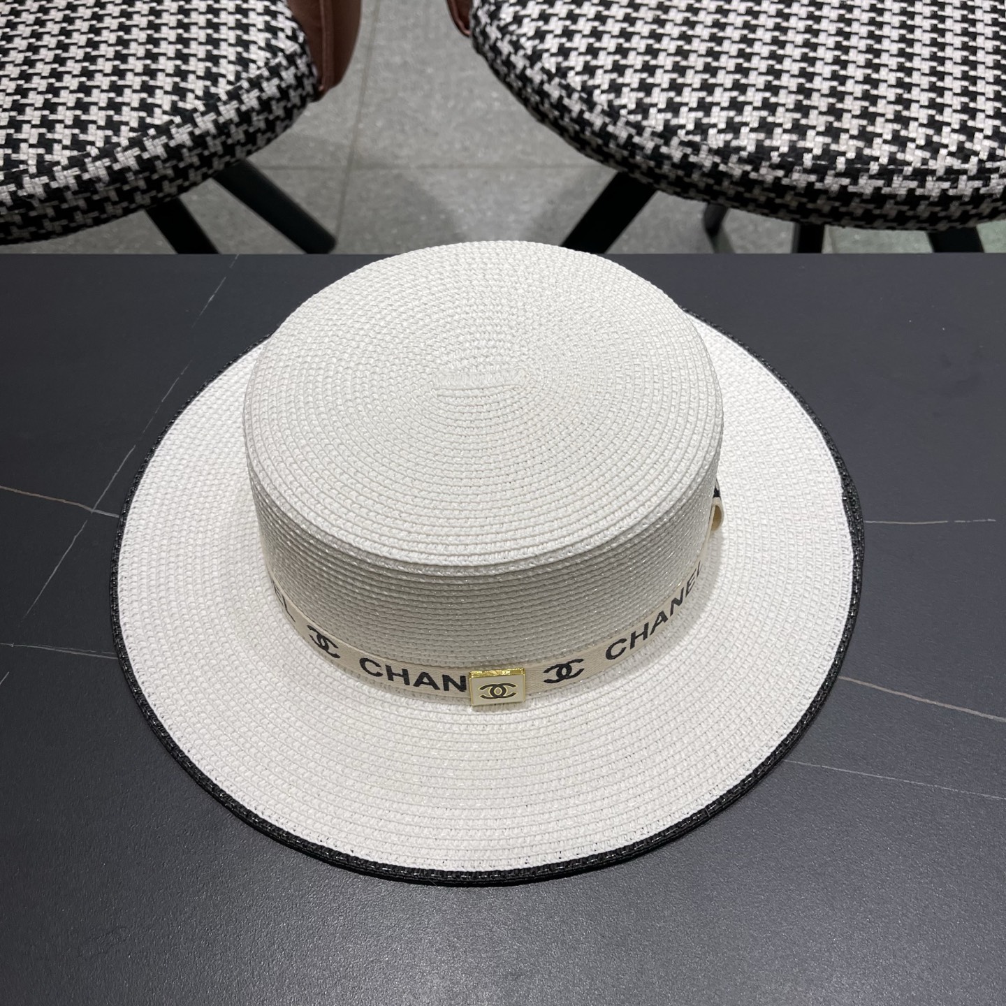 香奈儿CHANEL新款草帽，高级定制，名媛风，细节待上，夏季防晒防紫外线百搭好看