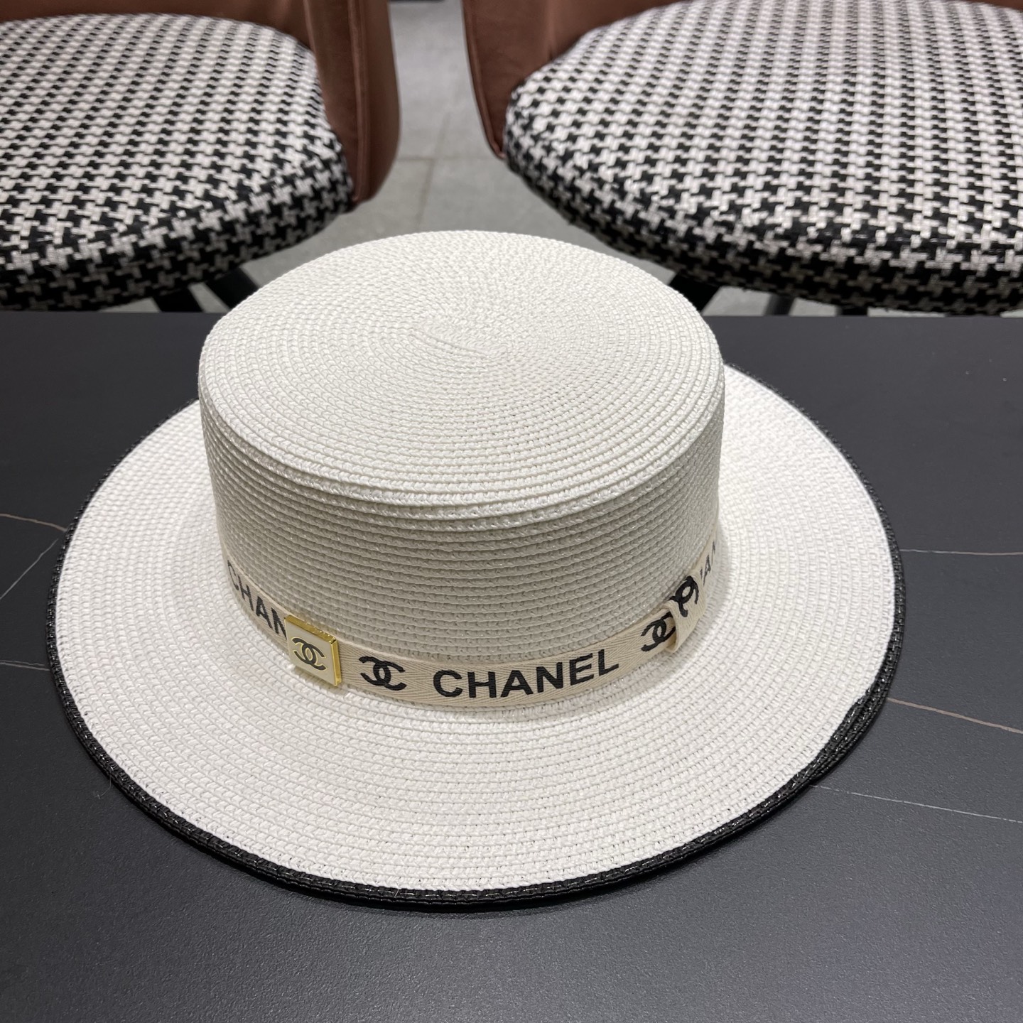 香奈儿CHANEL新款草帽，高级定制，名媛风，细节待上，夏季防晒防紫外线百搭好看