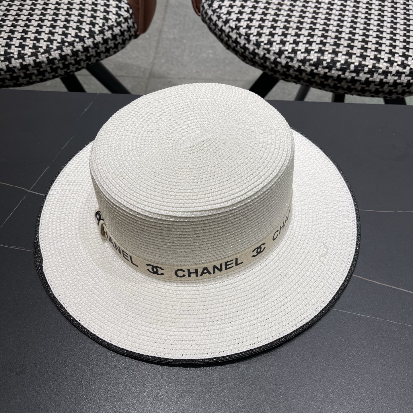 香奈儿CHANEL新款草帽，高级定制，名媛风，细节待上，夏季防晒防紫外线百搭好看