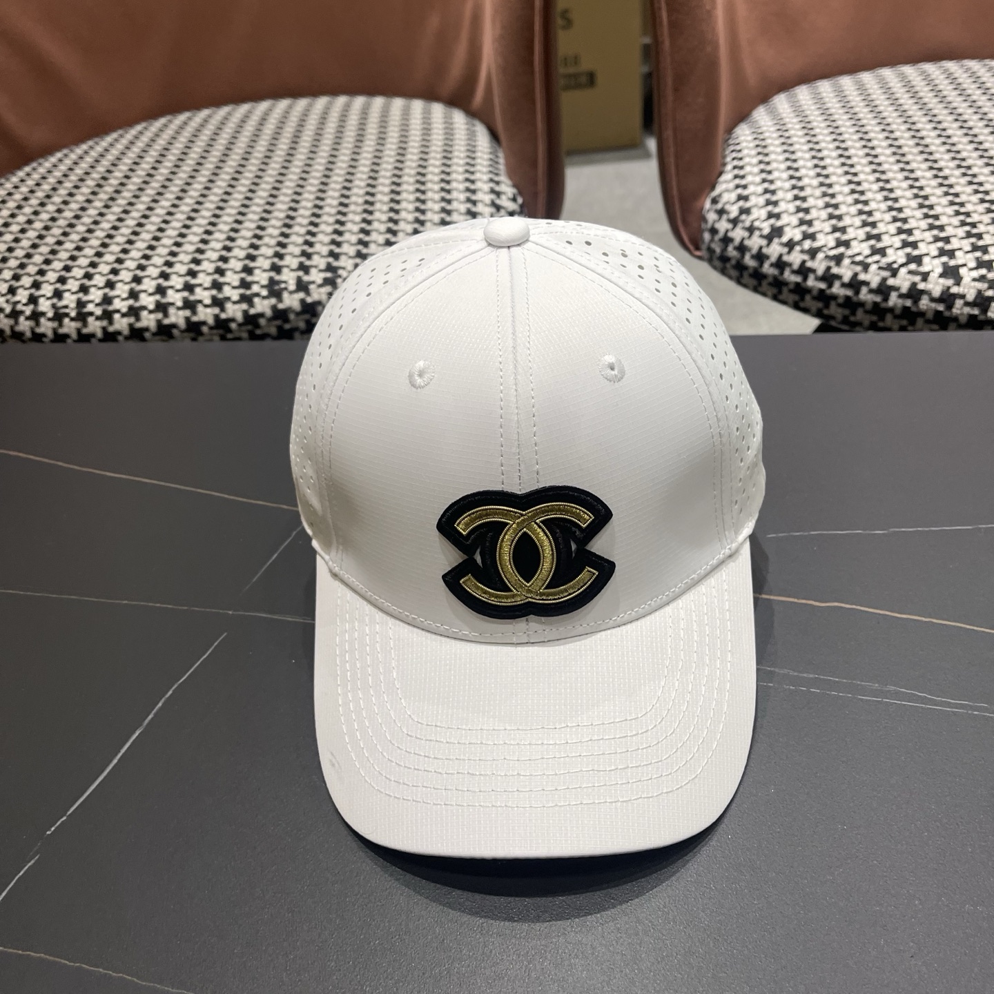🧢CHANEL香奈儿～新款典经款棒球帽，细节做都工很精致，经典男女都🉑