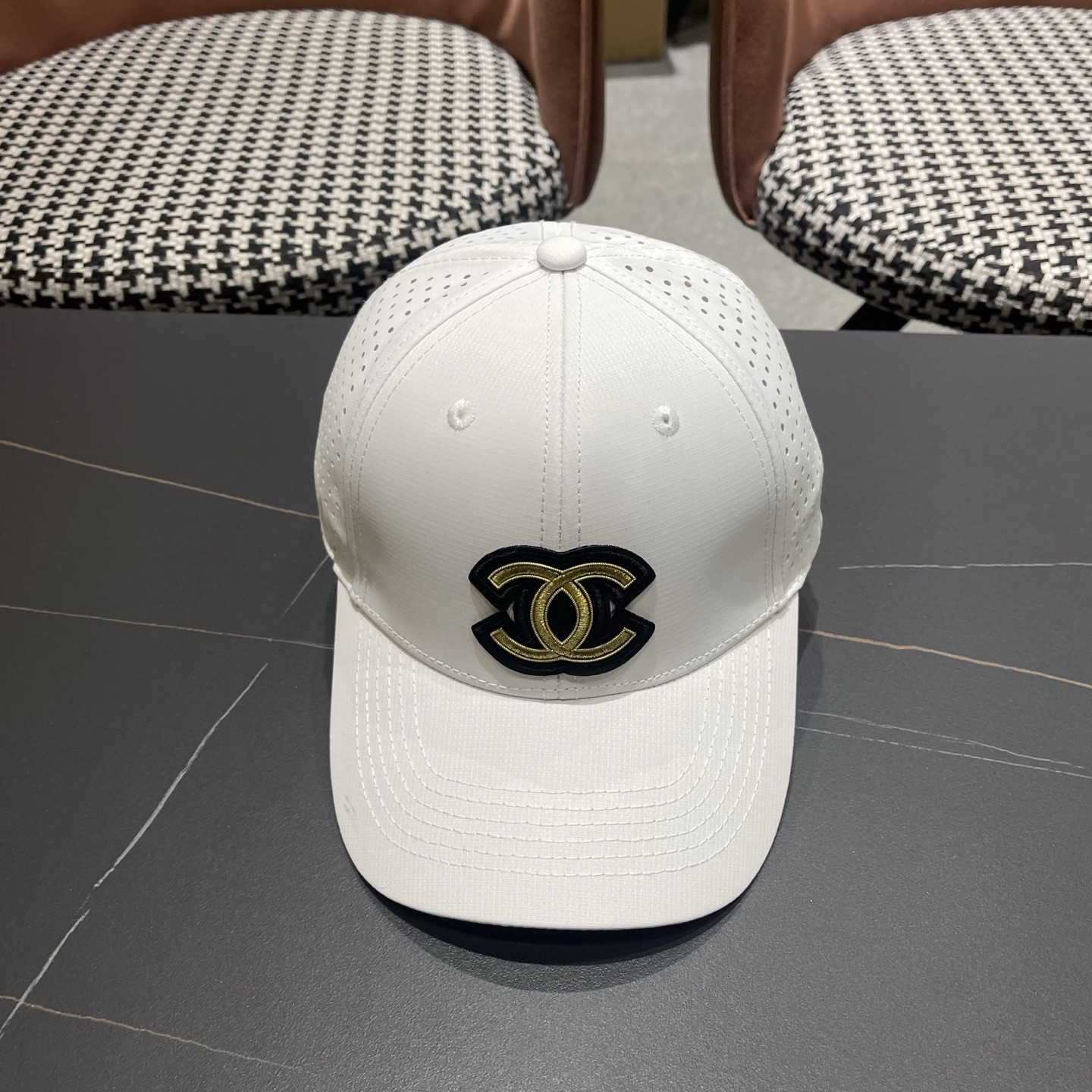 🧢CHANEL香奈儿～新款典经款棒球帽，细节做都工很精致，经典男女都🉑
