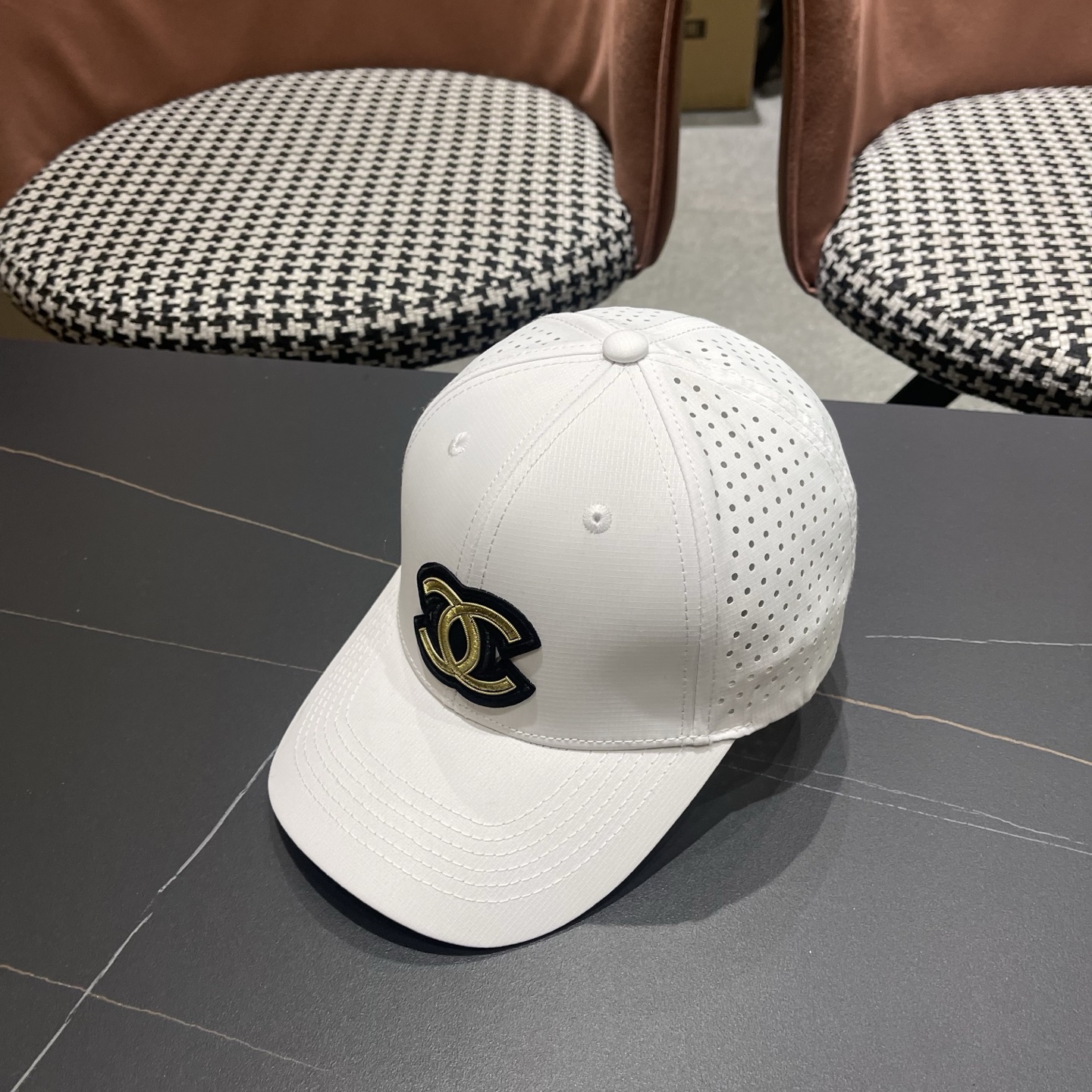 🧢CHANEL香奈儿～新款典经款棒球帽，细节做都工很精致，经典男女都🉑