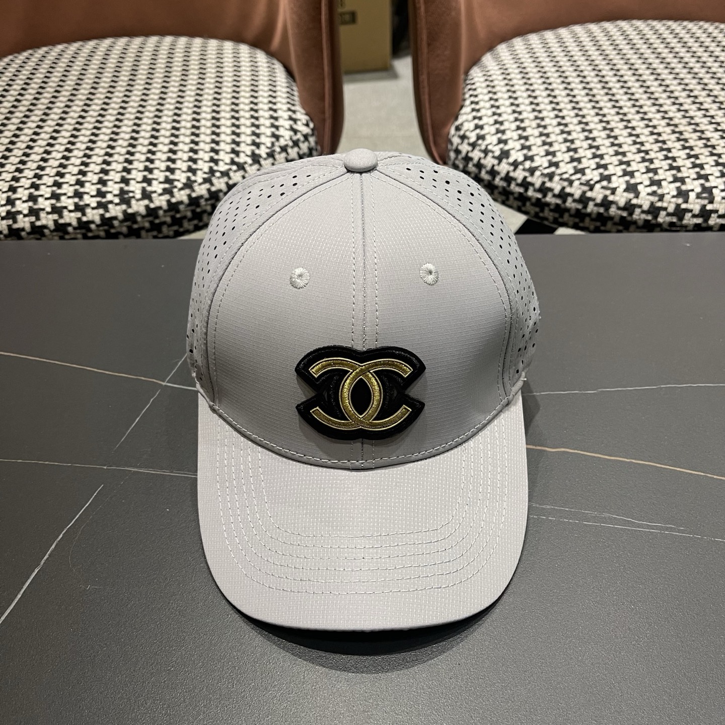 🧢CHANEL香奈儿～新款典经款棒球帽，细节做都工很精致，经典男女都🉑