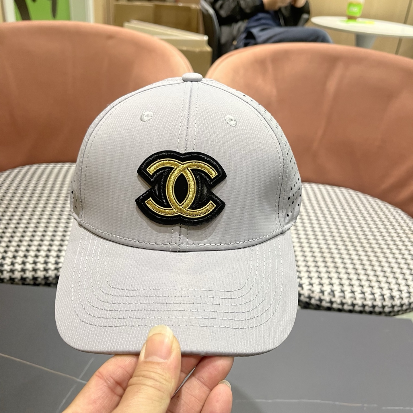 🧢CHANEL香奈儿～新款典经款棒球帽，细节做都工很精致，经典男女都🉑