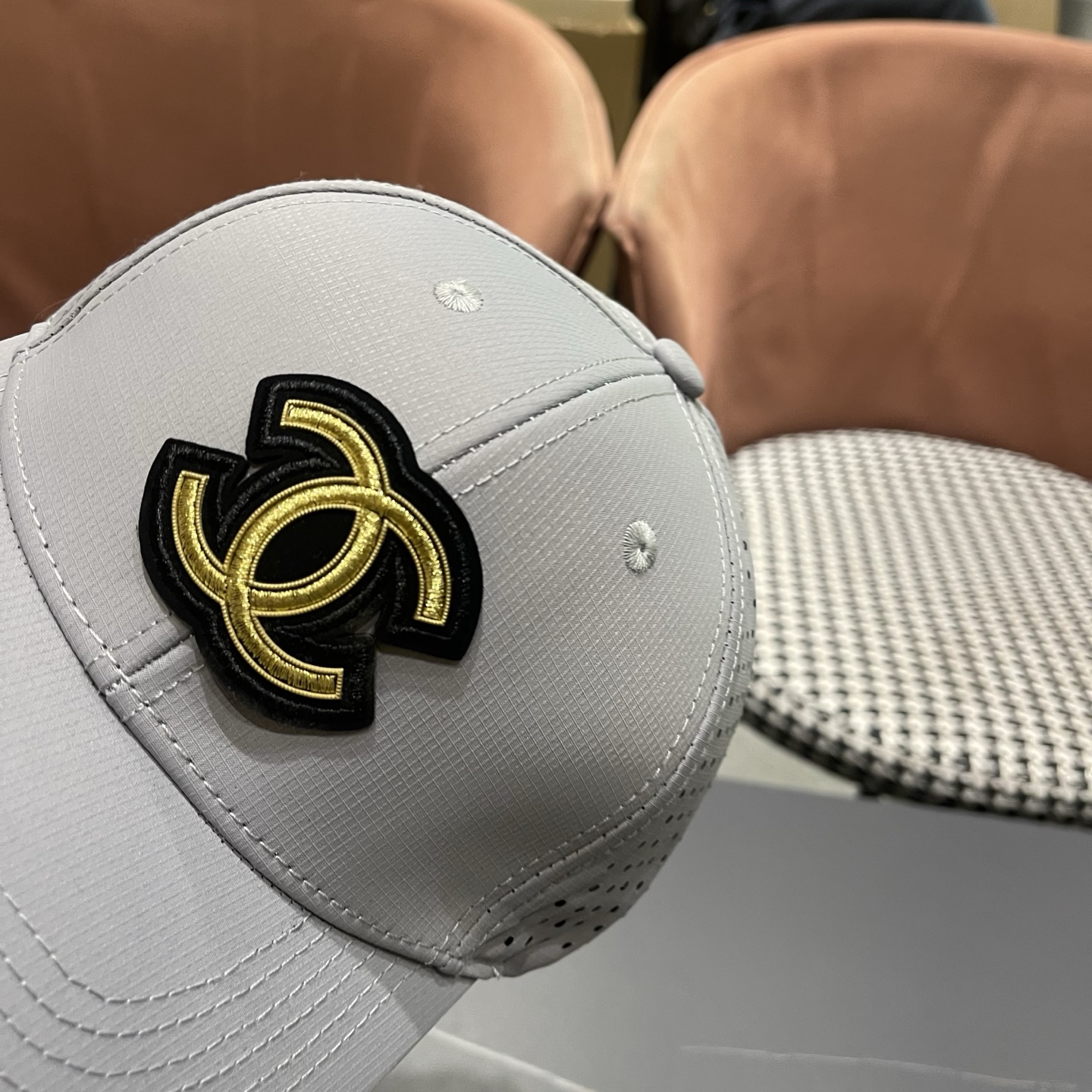🧢CHANEL香奈儿～新款典经款棒球帽，细节做都工很精致，经典男女都🉑
