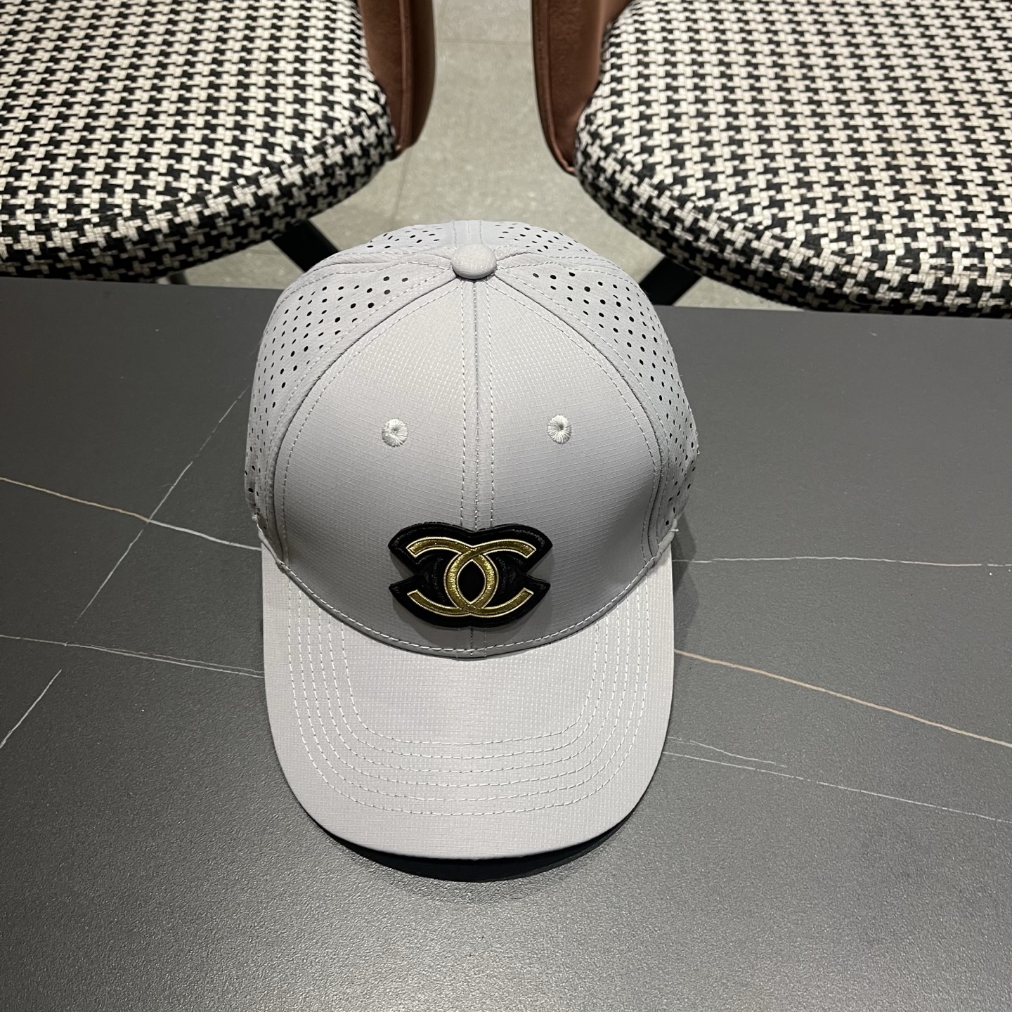 🧢CHANEL香奈儿～新款典经款棒球帽，细节做都工很精致，经典男女都🉑