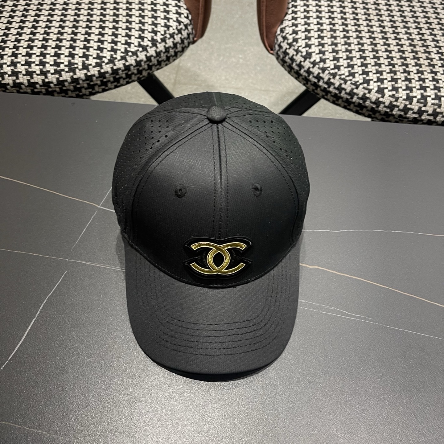 🧢CHANEL香奈儿～新款典经款棒球帽，细节做都工很精致，经典男女都🉑