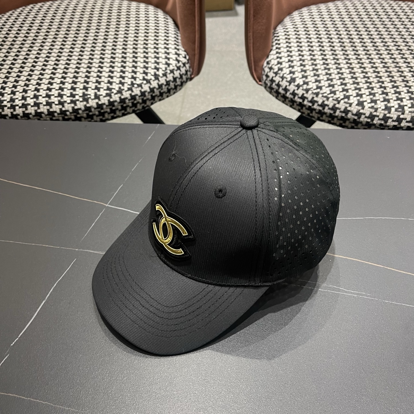 🧢CHANEL香奈儿～新款典经款棒球帽，细节做都工很精致，经典男女都🉑