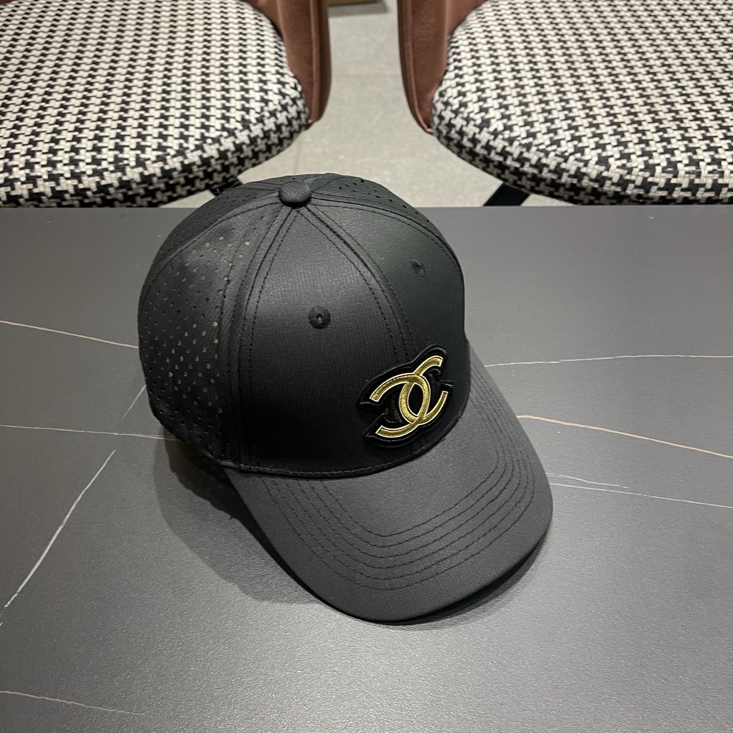 🧢CHANEL香奈儿～新款典经款棒球帽，细节做都工很精致，经典男女都🉑