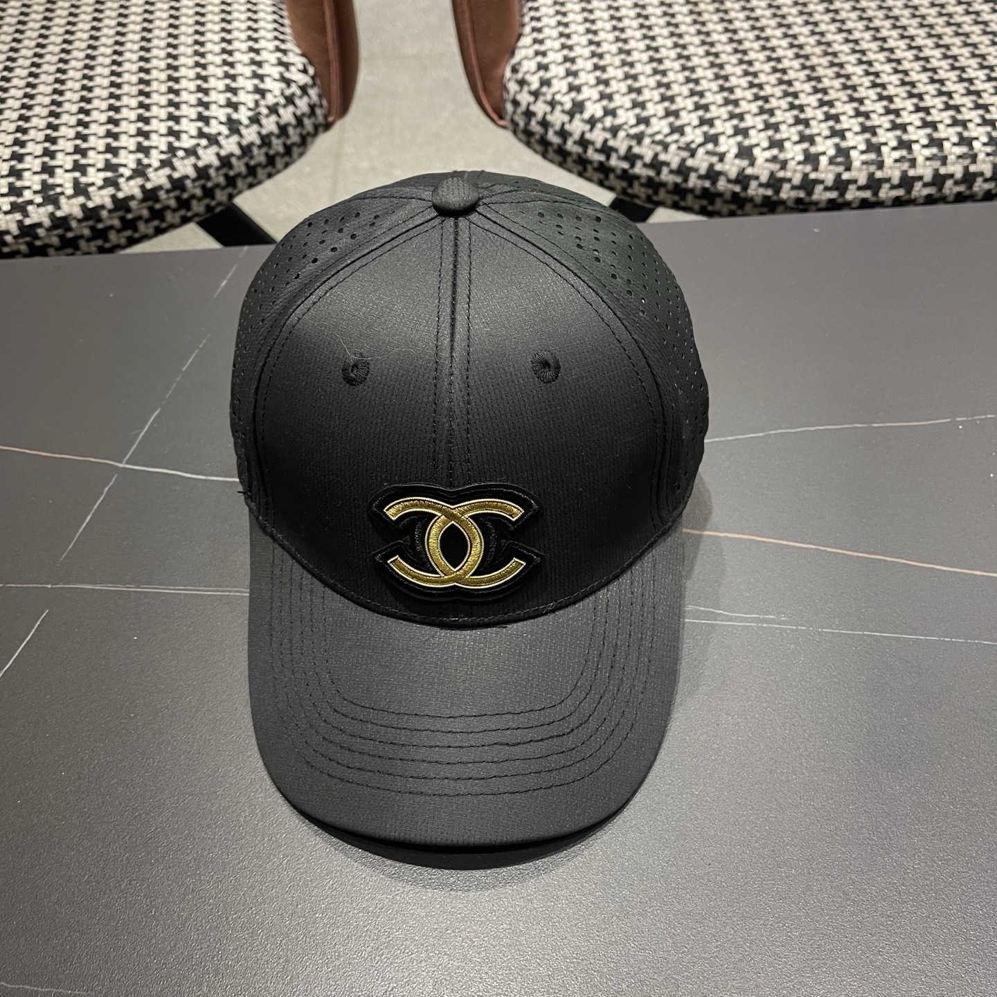 🧢CHANEL香奈儿～新款典经款棒球帽，细节做都工很精致，经典男女都🉑