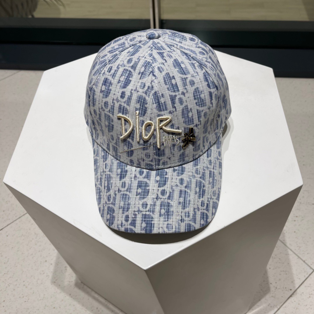 Dior迪奥棒球帽官方新款，正品开模，头围57cm