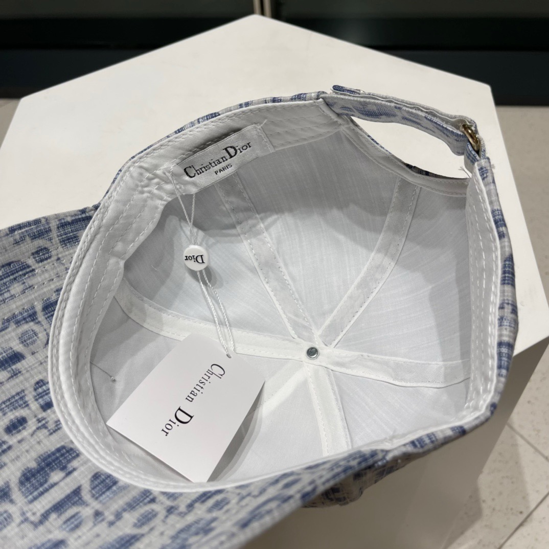 Dior迪奥棒球帽官方新款，正品开模，头围57cm